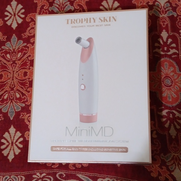 BNIB TROPHY SKIN MINI MD PORTABLE HOME MICRODERMABRASION SYSTEM - Picture 4 of 10